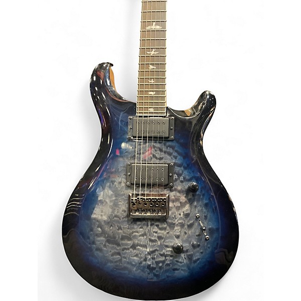 Used PRS SE Mark Holcomb Blue Burst Solid Body Electric Guitar