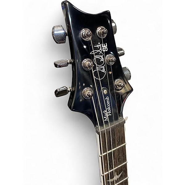 Used PRS SE Mark Holcomb Blue Burst Solid Body Electric Guitar