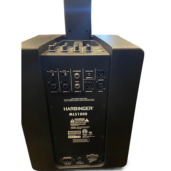 Used Harbinger MLS1000 Powered Speaker