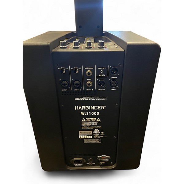 Used Harbinger MLS1000 Powered Speaker