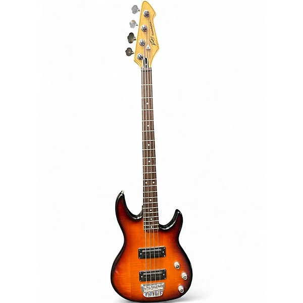 Vintage 1980s Peavey foundation 2 Tone Sunburst Electric Bass Guitar