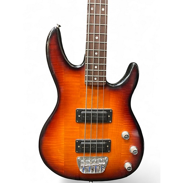 Vintage 1980s Peavey foundation 2 Tone Sunburst Electric Bass Guitar