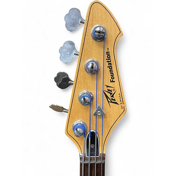 Vintage 1980s Peavey foundation 2 Tone Sunburst Electric Bass Guitar