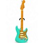 Used Squier 40th Anniversary Stratocaster Seafoam Green Solid Body Electric Guitar thumbnail