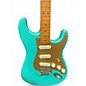 Used Squier 40th Anniversary Stratocaster Seafoam Green Solid Body Electric Guitar
