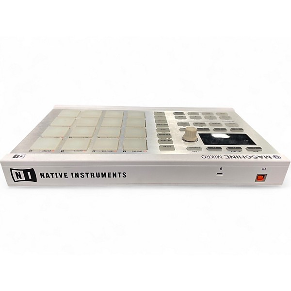 Used Native Instruments Maschine Mikro MKII White MIDI Controller