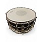 Used Ludwig 14in Hand-Hammered Black Beauty Snare Chrome Drum