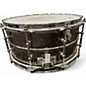 Used Ludwig 14in Hand-Hammered Black Beauty Snare Chrome Drum