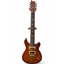 Used PRS Se Custom 24 7 String Sunburst Solid Body Electric Guitar