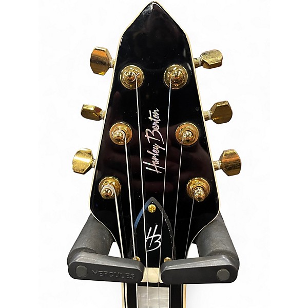 Used 2023 Schecter Guitar Research Demon 6 Crimson Burst Solid Body Electric Guitar