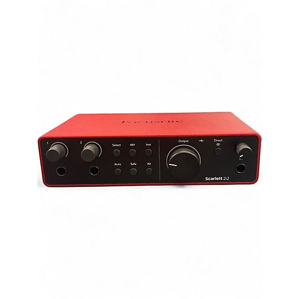 Used Focusrite Scarlett 2i2 gen 4 Audio Interface