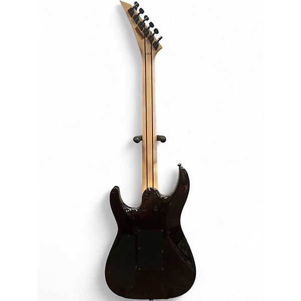 Used Jackson Dinky DKAQ ghost burst Solid Body Electric Guitar