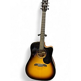 Used Alvarez rd26ce 2 Color Sunburst Acoustic Electric Guitar