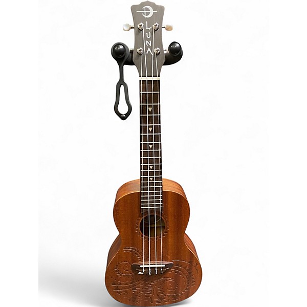 Used Luna UKE TC MAH Natural Ukulele