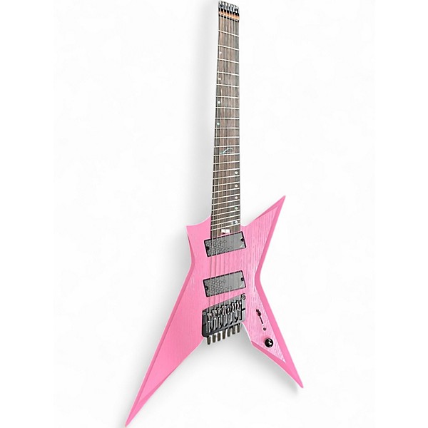 Used Legator SP7F Pink Solid Body Electric Guitar