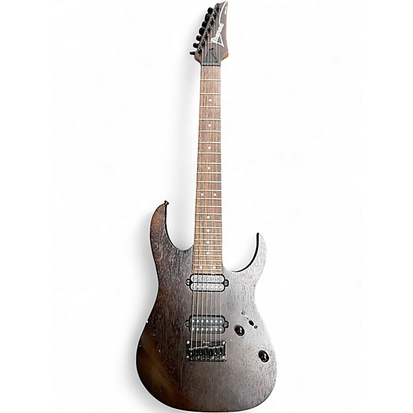 Used Ibanez RG7421 RG Series Flat Walnut Solid Body Electric Guitar