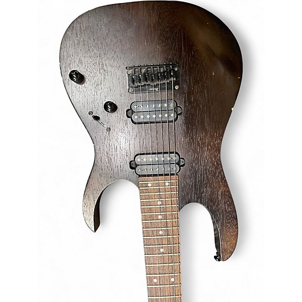 Used Ibanez RG7421 RG Series Flat Walnut Solid Body Electric Guitar
