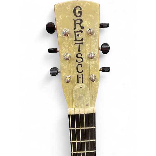 Used Gretsch Guitars Honey Dipper Chrome Resonator Guitar