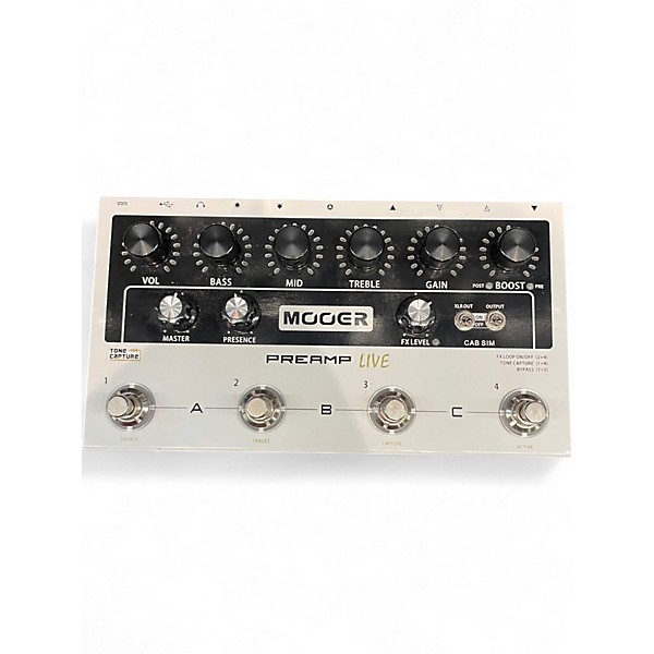 Used Mooer PREAMP LIVE Bass Preamp