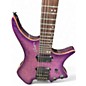 Used Grote HEADLESS PURPLE Solid Body Electric Guitar