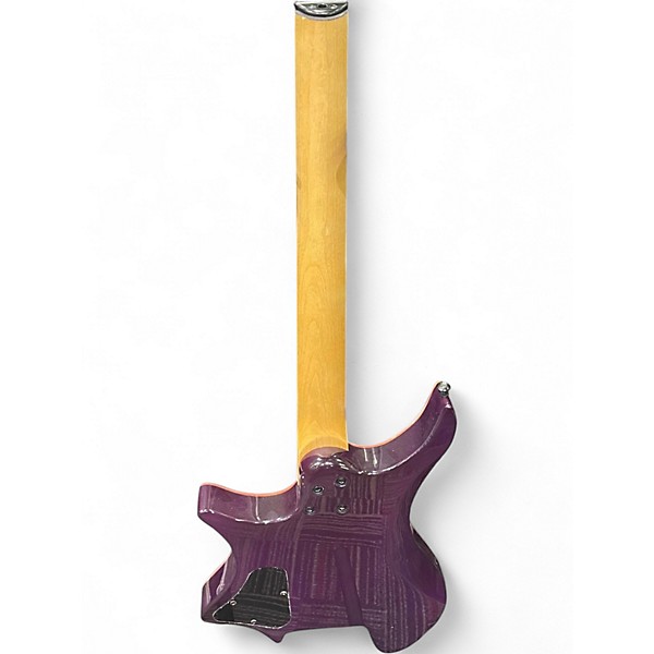 Used Grote HEADLESS PURPLE Solid Body Electric Guitar