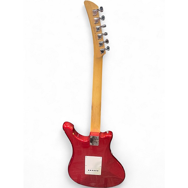 Used Yamaha EVG103C Flying Samuri red Solid Body Electric Guitar