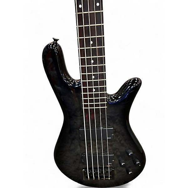 Used Spector Legend 5 Standard Gray Electric Bass Guitar