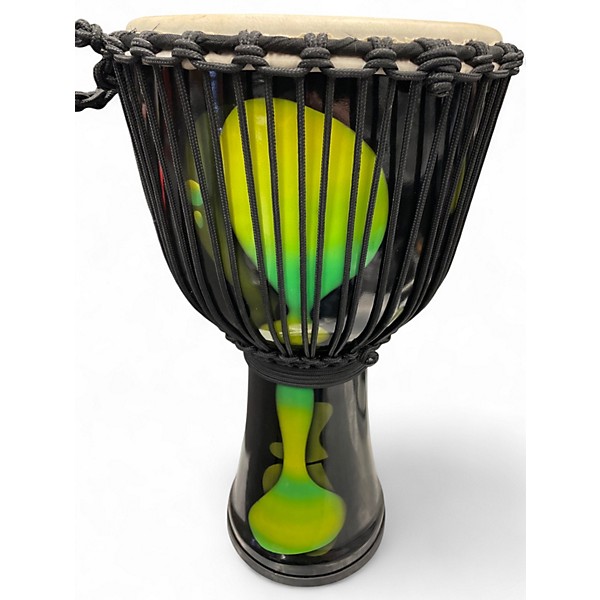 Used X8 Drums Blackout lava lamp djembe 10in Djembe