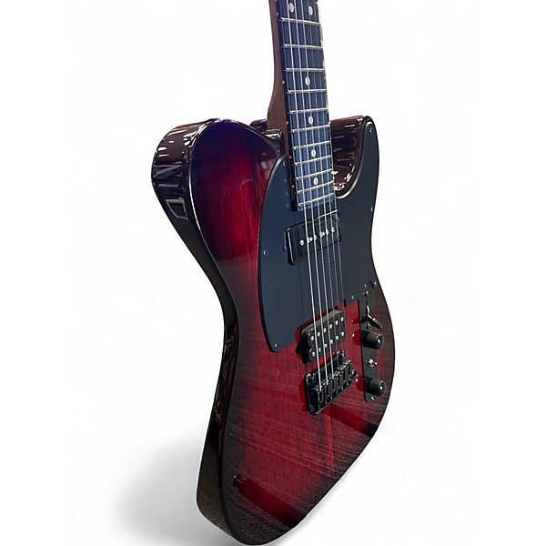 Used Suhr Custom T trans red burst Solid Body Electric Guitar
