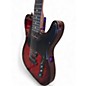 Used Suhr Custom T trans red burst Solid Body Electric Guitar