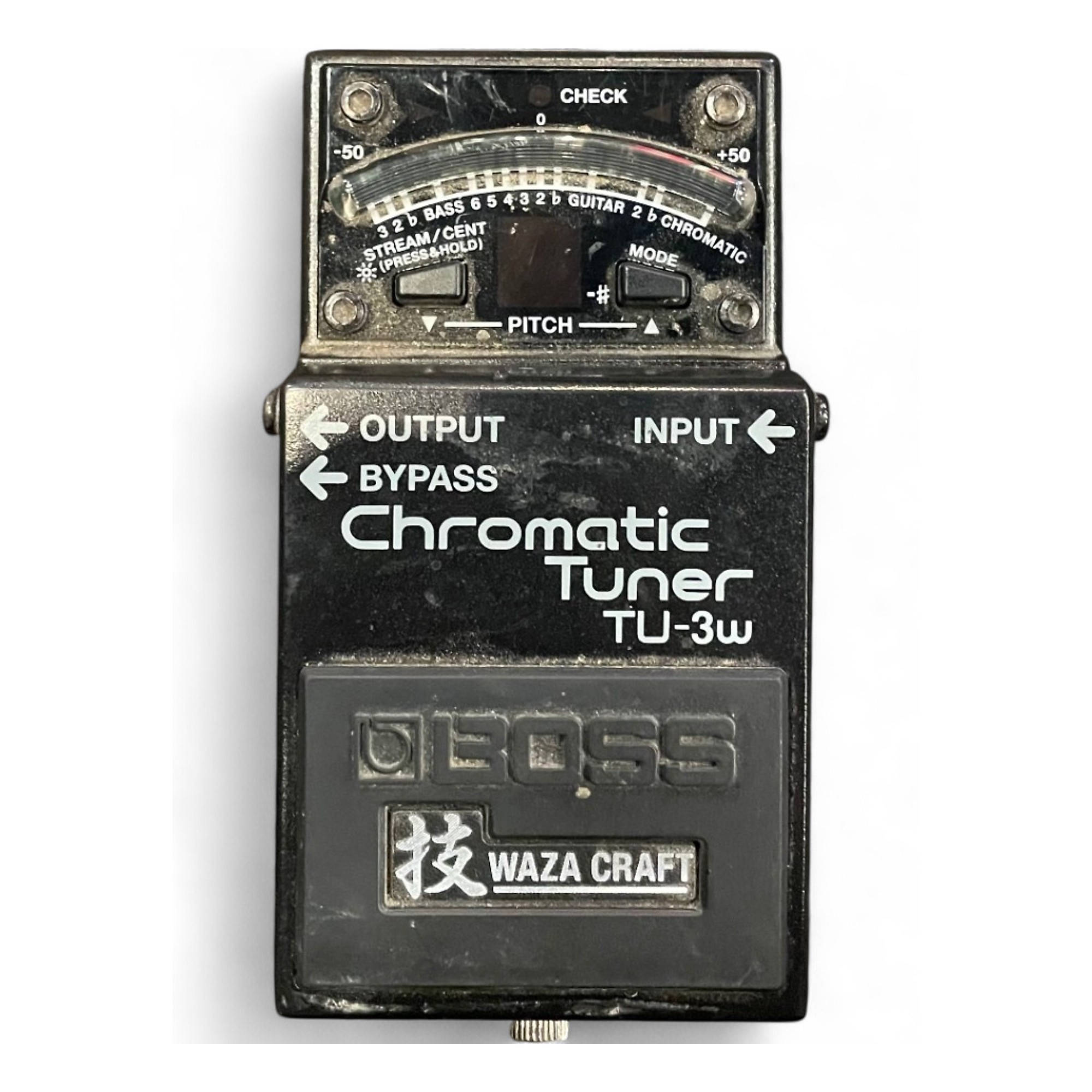 Used BOSS TU3W Waza Craft Chromatic Tuner Pedal | Guitar Center