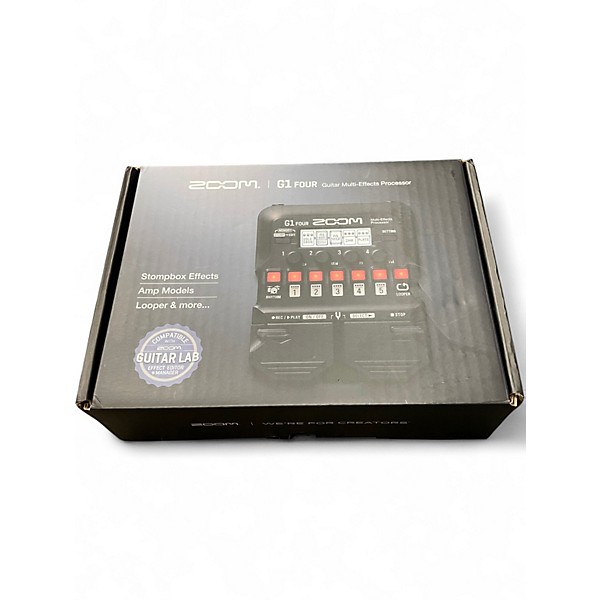 Used Zoom G1 FOUR Effect Processor