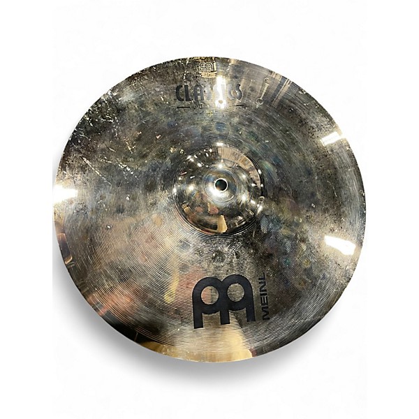 Used MEINL 14in Classic Custom Medium Hi Hat Pair Cymbal