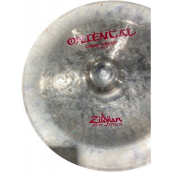 Used Zildjian 16in Oriental China Trash Cymbal
