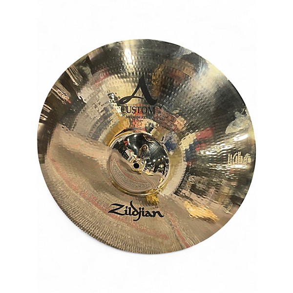 Used Zildjian 20in A Custom Medium Ride Cymbal