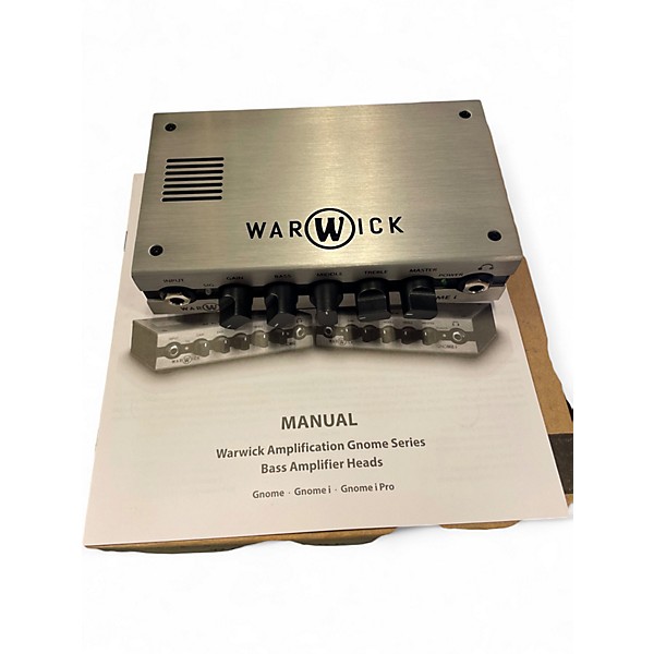 Used Warwick GNOME i 200 watt digital pocket amp  Bass Amp Head