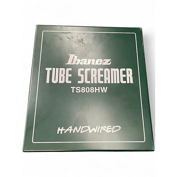 Used Ibanez TS808HW Hand Wired Tube Screamer Effect Pedal