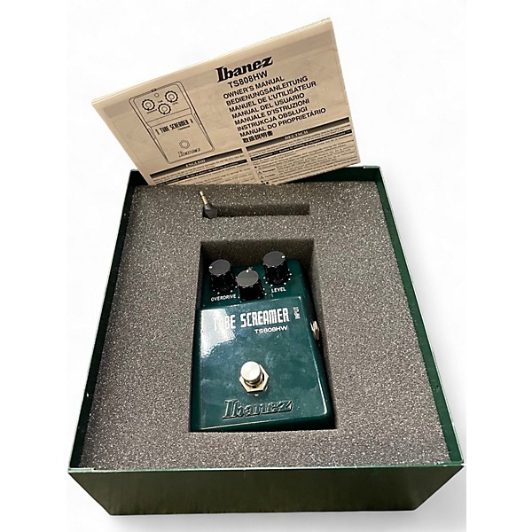 Used Ibanez TS808HW Hand Wired Tube Screamer Effect Pedal