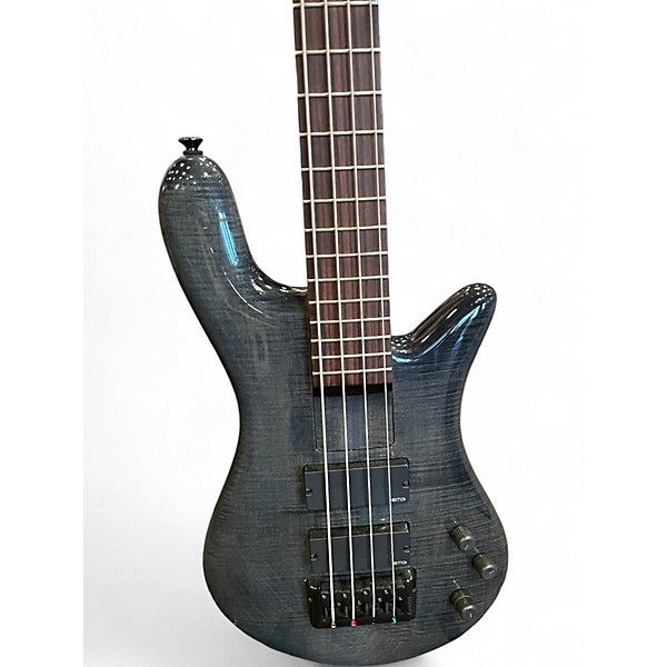 Used Spector EuroBolt 4 Trans Black Electric Bass Guitar