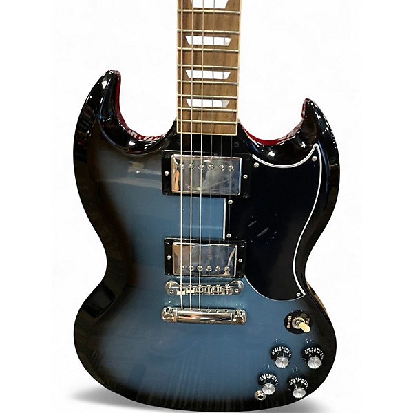 Used 2023 Gibson SG 61 reissue Pelham Blue Burst Solid Body Electric Guitar