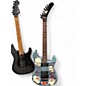 Used Fender tom morello arm the homeless Ice Blue Metallic Solid Body Electric Guitar thumbnail