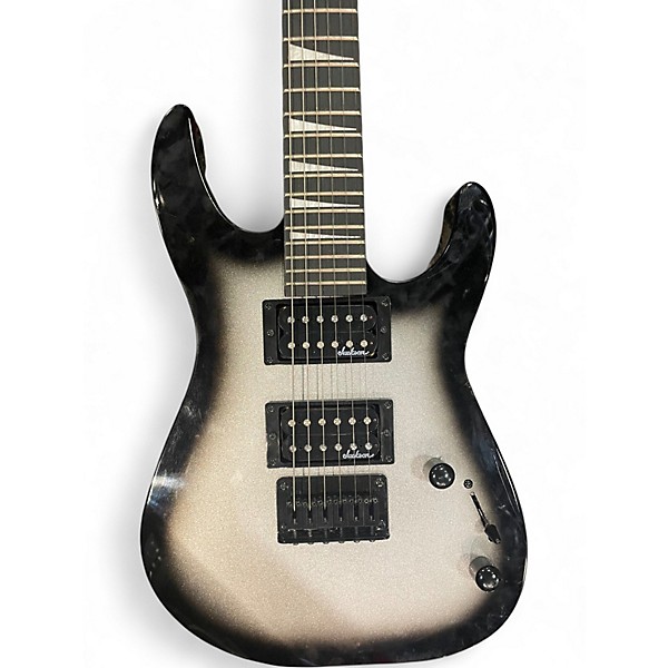 Used Jackson JS1X Minion Silverburst Solid Body Electric Guitar