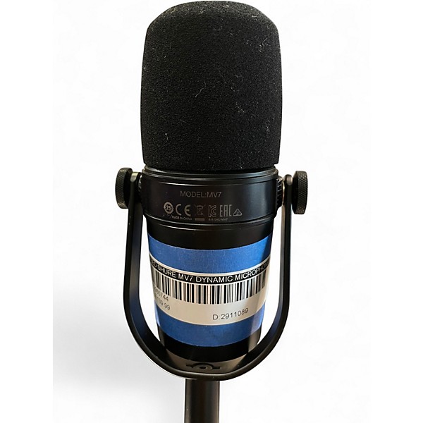 Used Shure MV7 Dynamic Microphone