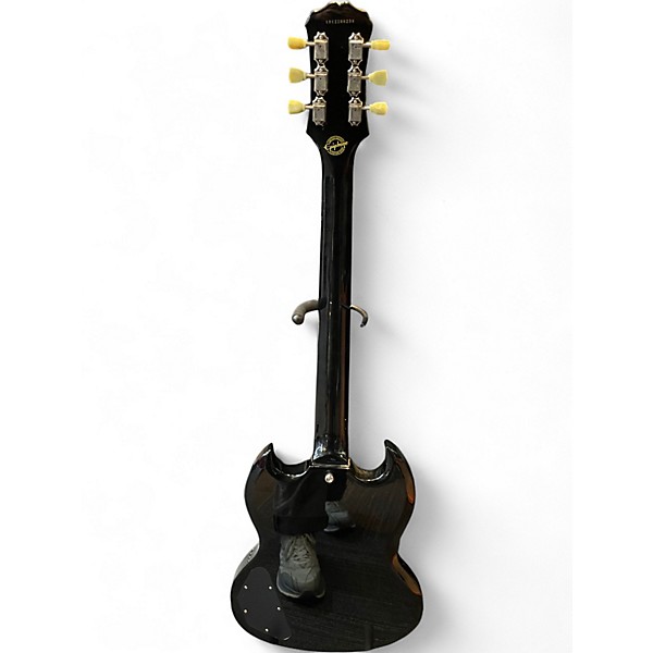 Used Epiphone SG Pro Black Solid Body Electric Guitar