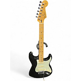Used Fender Player Stratocaster Black Solid Body Electric Guitar