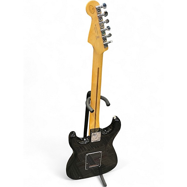 Used Fender Player Stratocaster Black Solid Body Electric Guitar