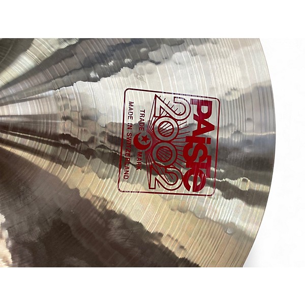 Used Paiste 20in 2002 Ride Cymbal