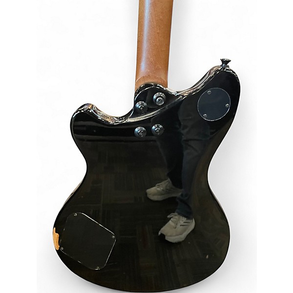 Used EVH SA-126 Standard Ebony Hollow Body Electric Guitar