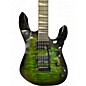 Used Jackson JS20 Dinky Trans Green Solid Body Electric Guitar
