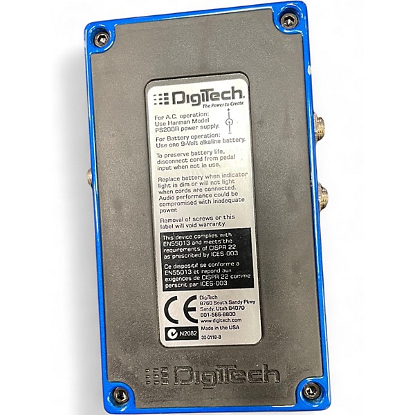 Used 2004 DigiTech Screamin' Blues Overdrive Effect Pedal
